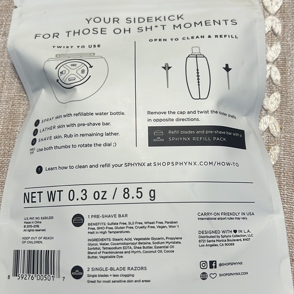 Sphynx Portable Razor NEW - Picture 2 of 2